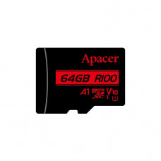 Карта пам`ятi MicroSDHC 64GB UHS-I Class 10 Apacer (AP64GMCSX10UB-RA) Карта пам`ятi MicroSDHC 64GB UHS-I Class 10 Apacer (AP64GMCSX10UB-RA)