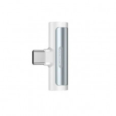 Адаптер Remax RL-LA03a Smooth 2in1 USB Type-C-3.5mm/USB Type-C White (6954851298809) Адаптер Remax RL-LA03a Smooth 2in1 USB Type-C-3.5mm/USB Type-C White (6954851298809)