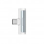 Адаптер Remax RL-LA03a Smooth 2in1 USB Type-C-3.5mm/USB Type-C White (6954851298809)