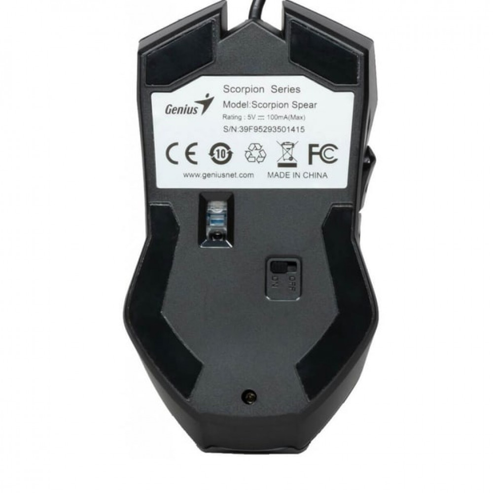 Миша Genius Scorpion Spear Black (31040002400) 