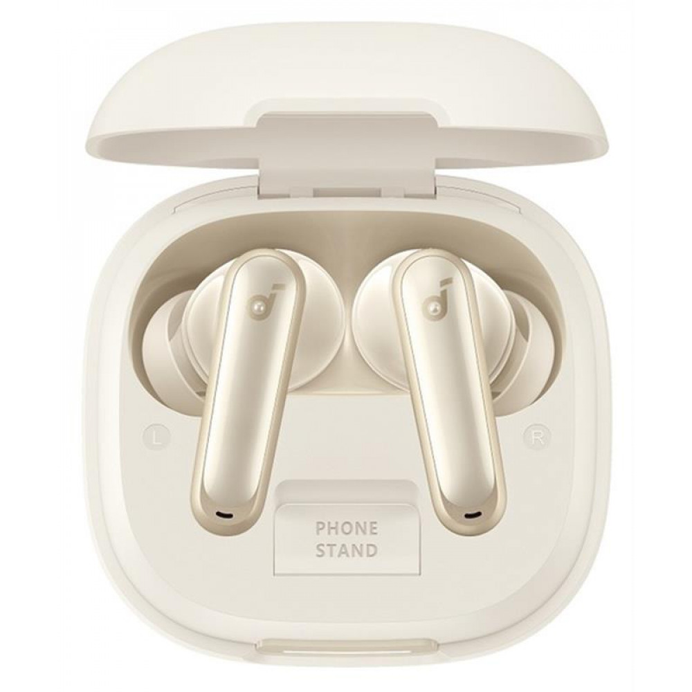 Bluetooth-гарнітура Anker SoundCore P40i Oat White (A3955G21)