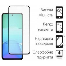 Захисне скло Dengos для Xiaomi Redmi 13 4G Black Full Glue (DG-TG2P-41)