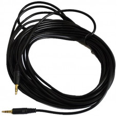 Аудіо-кабель Atcom 3.5 мм - 3.5 мм (M/M), 7.5 м, чорний (17438) пакет