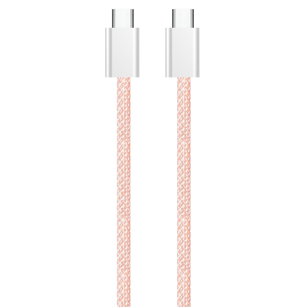 Кабель ColorWay USB Type-C + USB Type-C (M/M), 3.0 А, 1 м, Pink (CW-CBPDCC061-P)