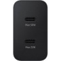 Мережевий зарядний пристрій Samsung Power Adapter Type-C Cable 50W Black (EP-T5020XBEGEU)