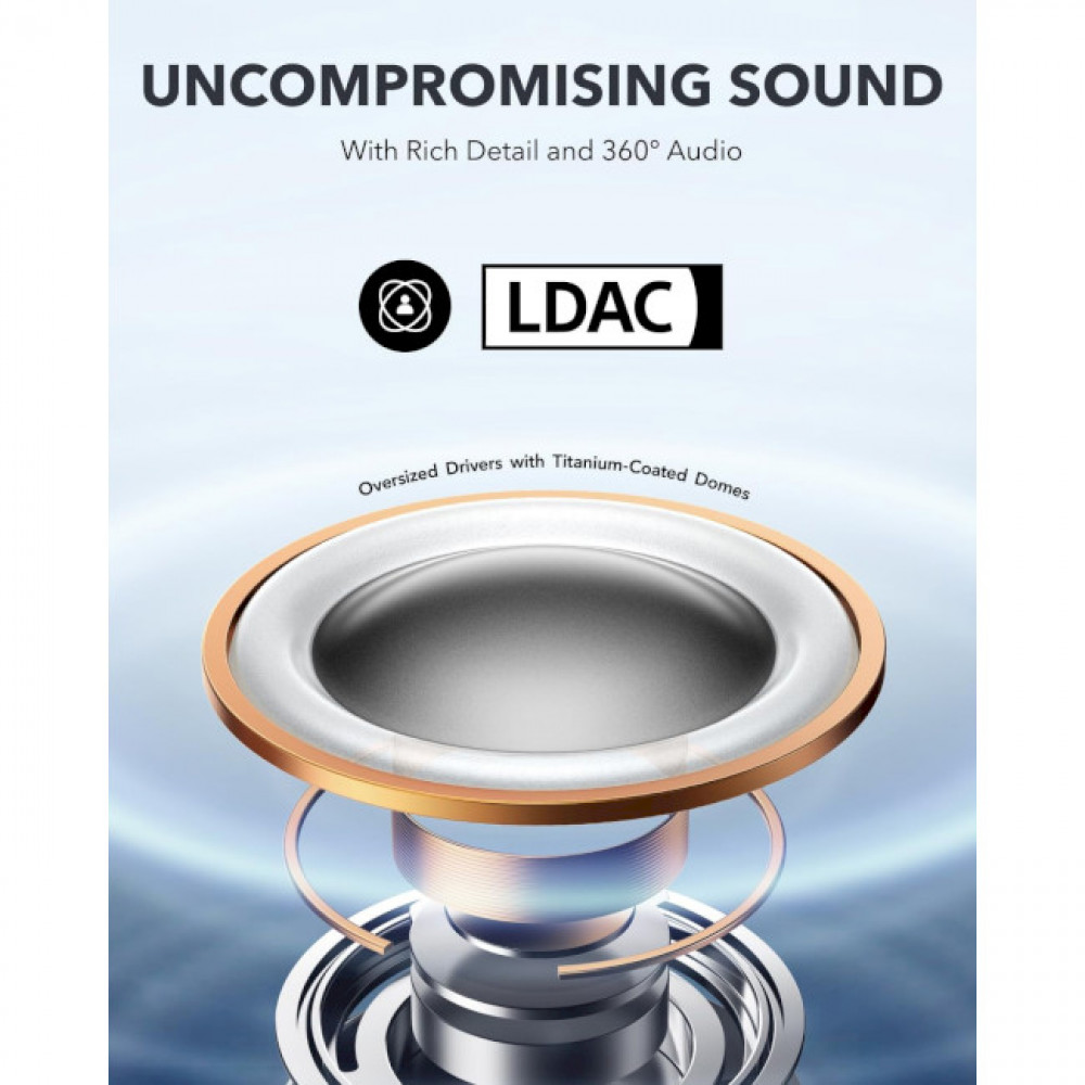 Bluetooth-гарнітура Anker SoundCore AeroFit Pro Purple (A3871GQ1)