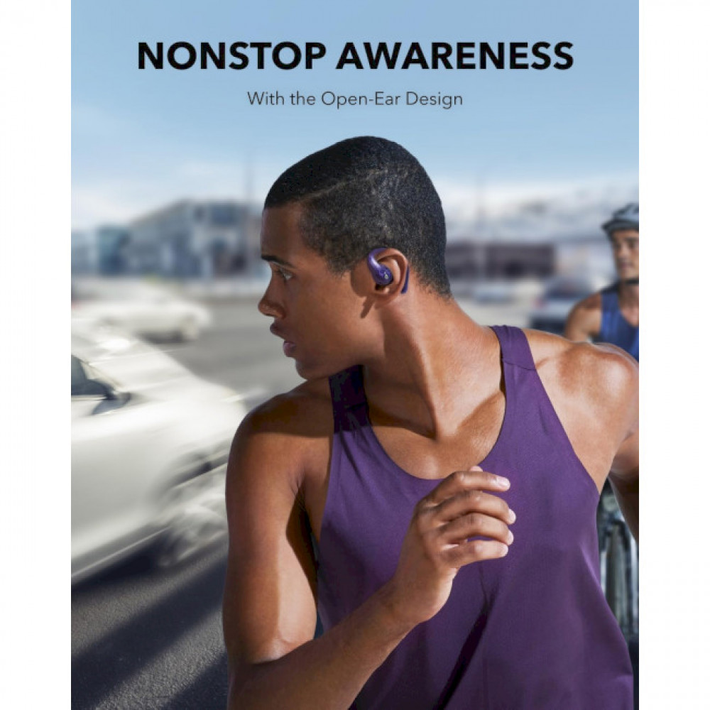 Bluetooth-гарнітура Anker SoundCore AeroFit Pro Purple (A3871GQ1)