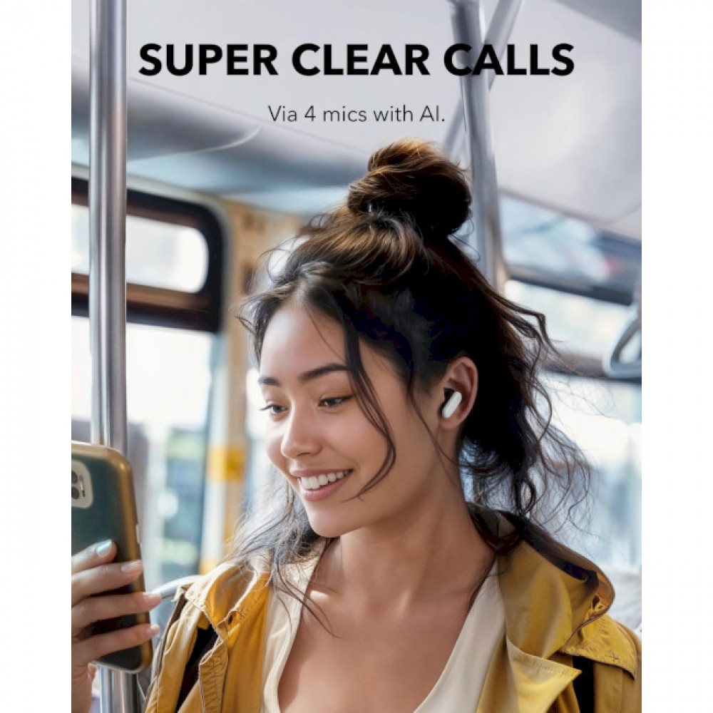 Bluetooth-гарнітура Anker SoundCore P30i White (A3959321)