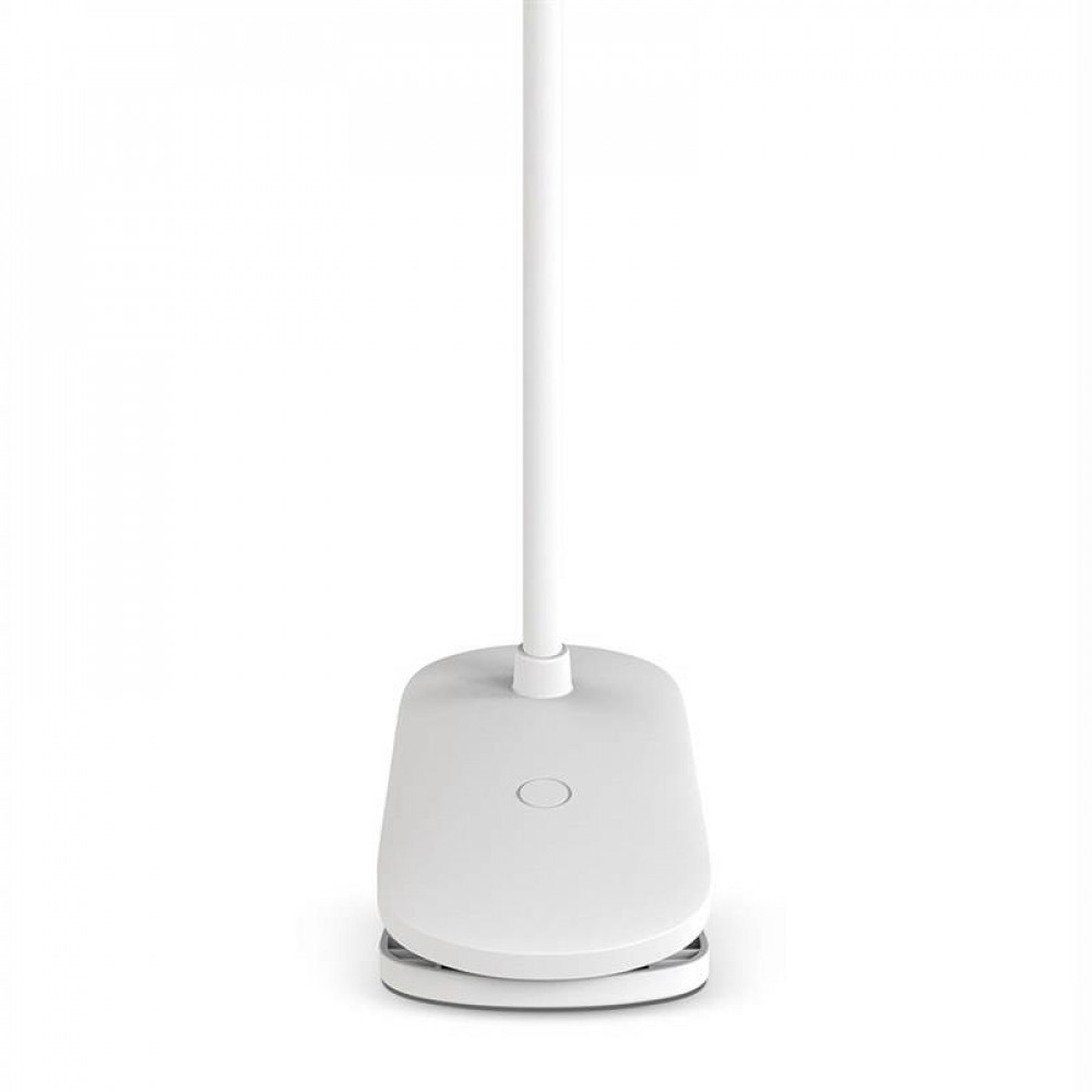 Настільна лампа LED ColorWay Flexible & Clip 2 із вбудованим акумулятором біла (CW-DL10FCB-W)