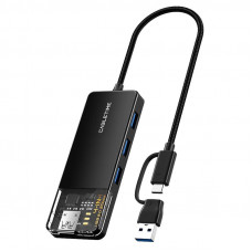 Концентратор Cabletime USB C/A - 4 Port USB 3.0, 5Gbps, 0.15 m (CB05B) Концентратор Cabletime USB C/A - 4 Port USB 3.0, 5Gbps, 0.15 m (CB05B)