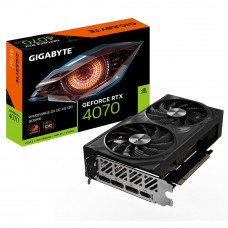Відеокарта GF RTX 4070 12GB GDDR6 WindForce 2X OC V2 Gigabyte (GV-N4070WF2OCV2-12GD)