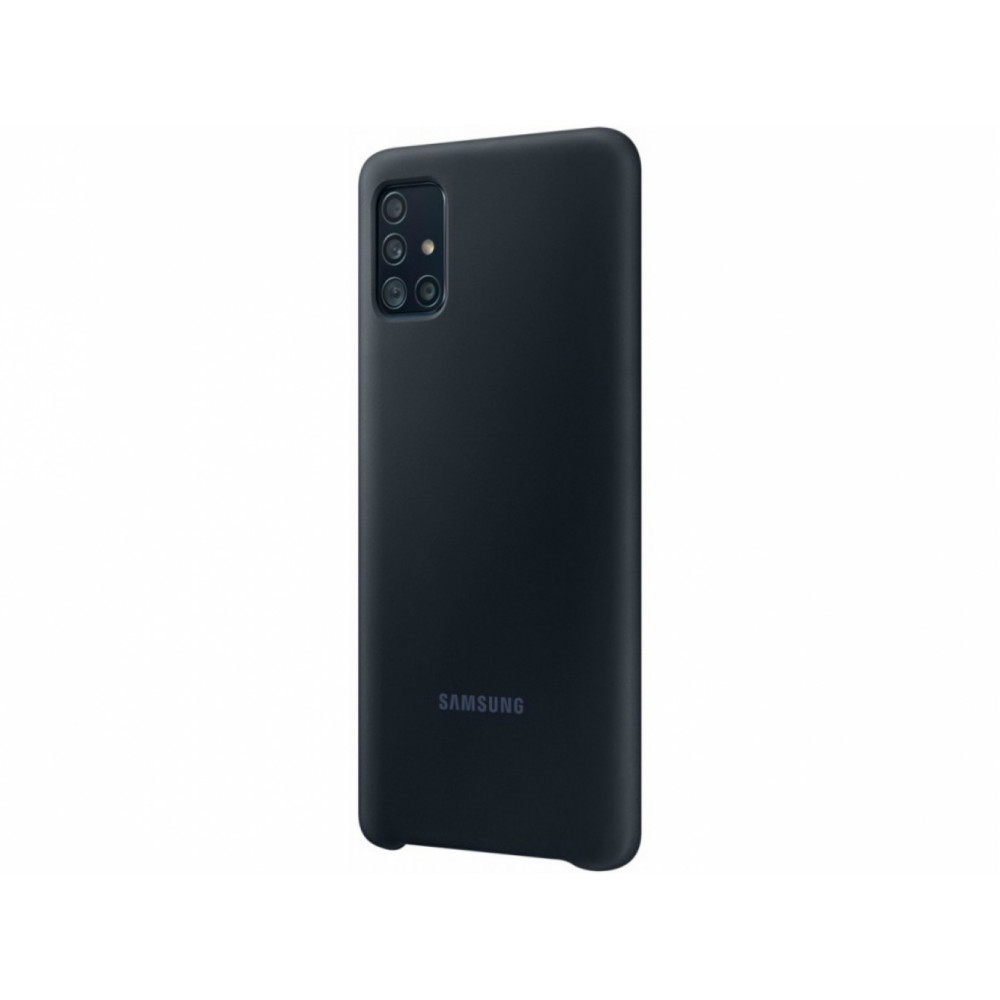 Чохол-накладка Samsung Silicone Cover для Samsung Galaxy A51 SM-A515 Black (EF-PA515TBEGRU)