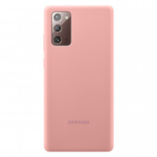 Чохол-накладка Samsung Silicone Cover для Samsung Galaxy Note 20 SM-N980 Copper Brown (EF-PN980TAEGRU) Чохол-накладка Samsung Silicone Cover для Samsung Galaxy Note 20 SM-N980 Copper Brown (EF-PN980TAEGRU)