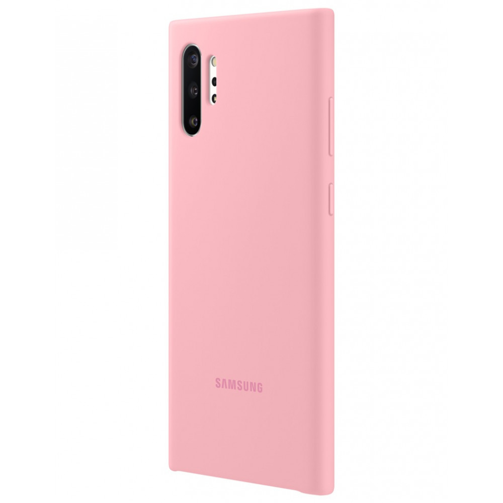 Чохол-накладка Samsung Silicone Cover для Samsung Galaxy Note 10+ SM-N975 Pink (EF-PN975TPEGRU)