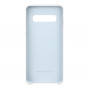 Чохол-накладка Samsung Silicone Cover для Samsung Galaxy S10 SM-G973 White (EF-PG973TWEGRU)