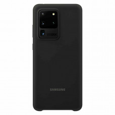 Чохол-накладка Samsung Silicone Cover для Samsung Galaxy S20 Ultra SM-G988 Black (EF-PG988TBEGRU) Чохол-накладка Samsung Silicone Cover для Samsung Galaxy S20 Ultra SM-G988 Black (EF-PG988TBEGRU)