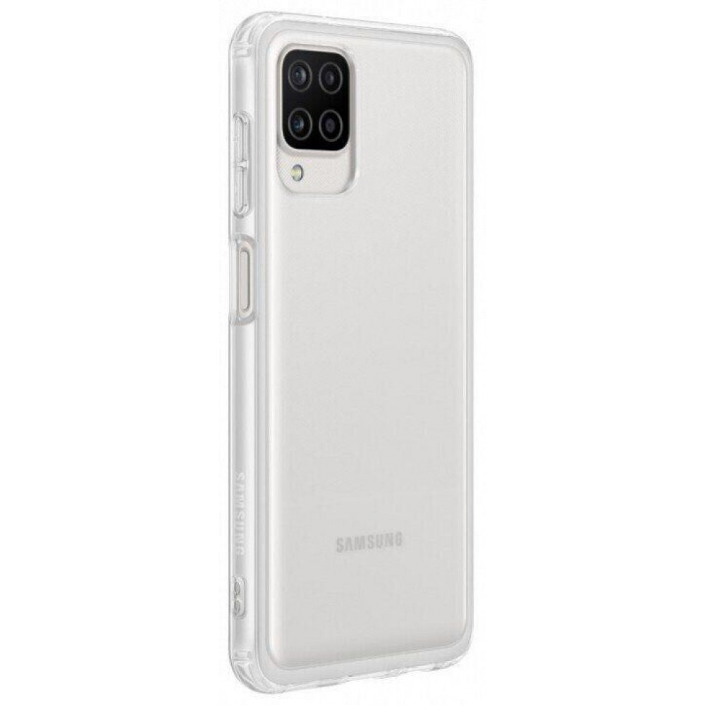 Чохол-накладка Samsung Soft Clear Cover для Samsung Galaxy A12 SM-A125/SM-A127 Transparent (EF-QA125TTEGRU)