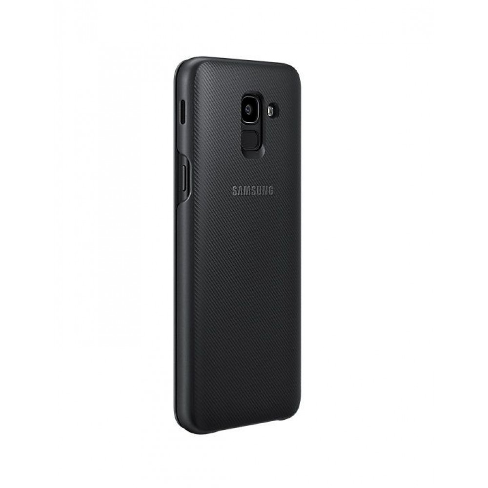 Чохол-книжка Samsung Wallet Cover для Samsung Galaxy J6 SM-J600 Black (EF-WJ600CBEGRU)