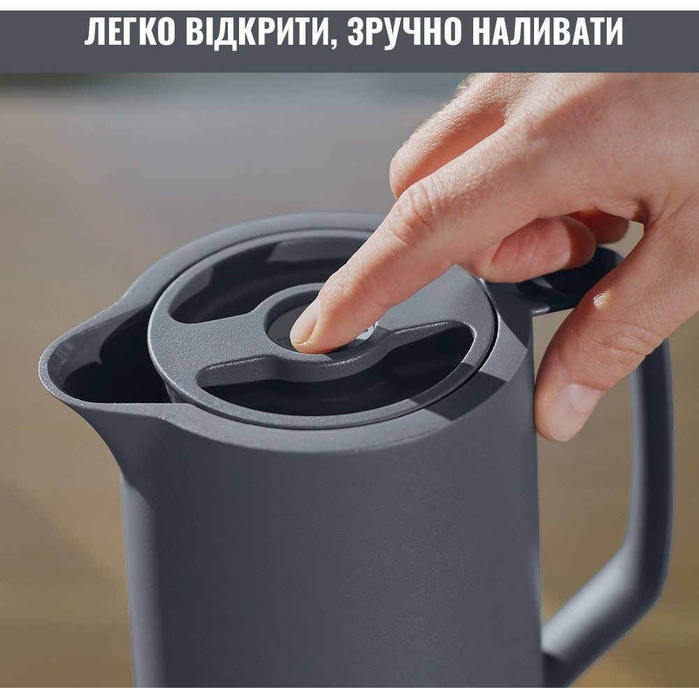 Термоглечик Tefal Motiva 1 л Anthracite (N4170110)