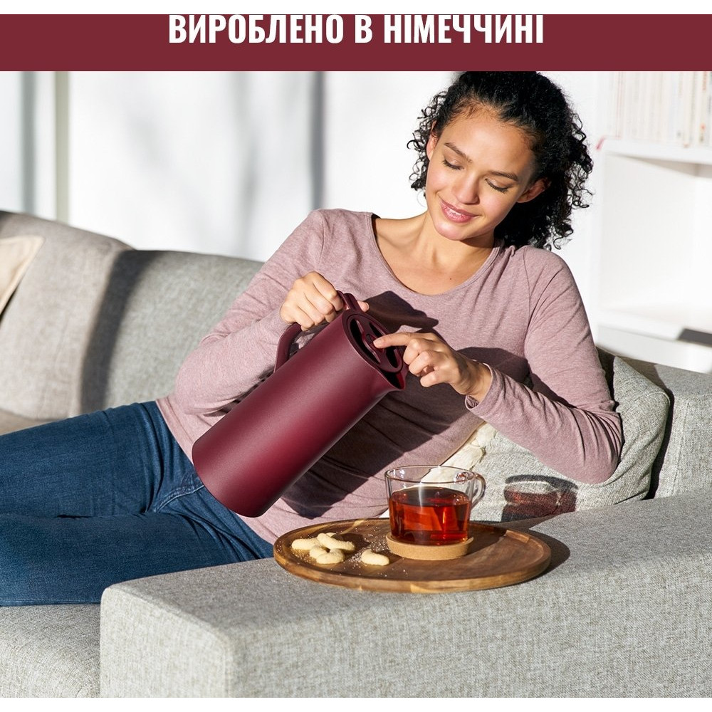 Термоглечик Tefal Motiva 1 л Burgundy (N4170210)