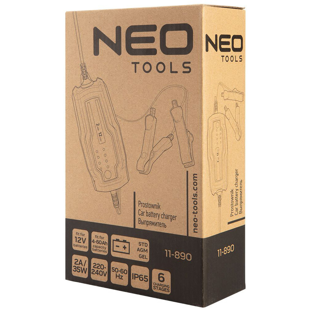 Зарядний пристрій NEO Tools 11-890