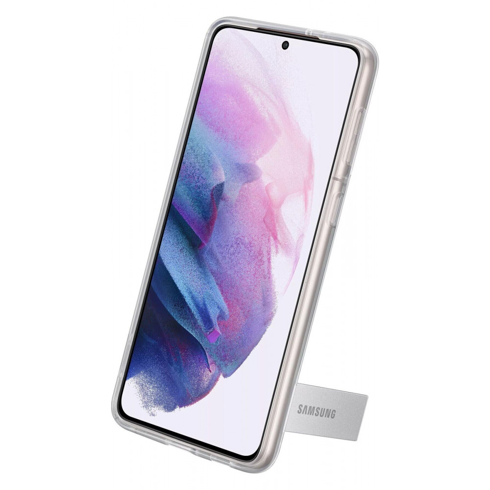Чохол-накладка Samsung Clear Standing Cover для Samsung Galaxy S21+ SM-G996 Transparent (EF-JG996CTEGRU)