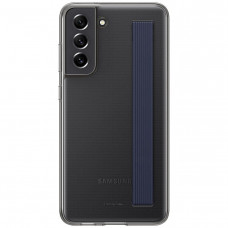 Чохол-накладка Samsung Clear Strap Cover для Samsung Galaxy S21 FE SM-G990 Dark Gray (EF-XG990CBEGRU) Чохол-накладка Samsung Clear Strap Cover для Samsung Galaxy S21 FE SM-G990 Dark Gray (EF-XG990CBEGRU)
