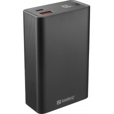 Універсальна мобільна батарея Sandberg Travel Powerbank 20000mAh PD 65W Black (420-95)