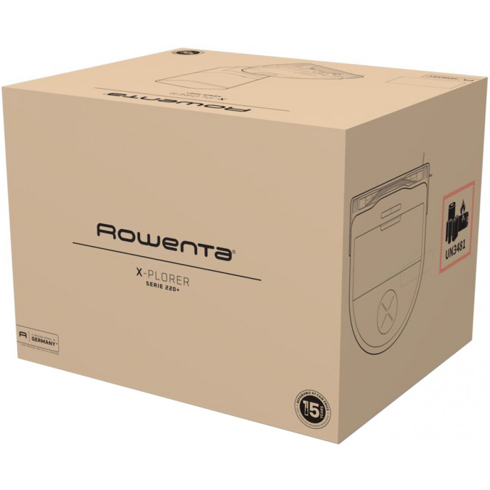 Робот-пилосос Rowenta X-Plorer Serie 220+ Animal & Allergy Model RR9495WH