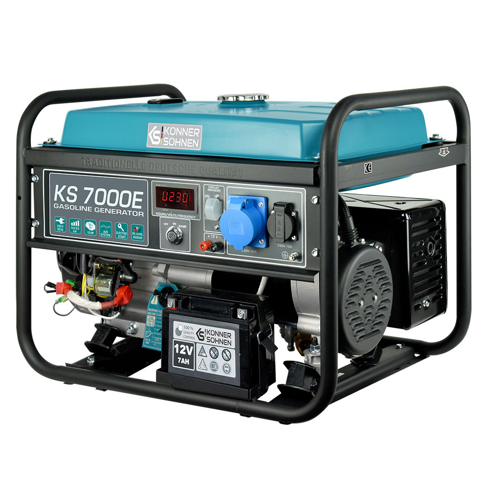 Генератор бензиновий Konner&Sohnen KS 7000E