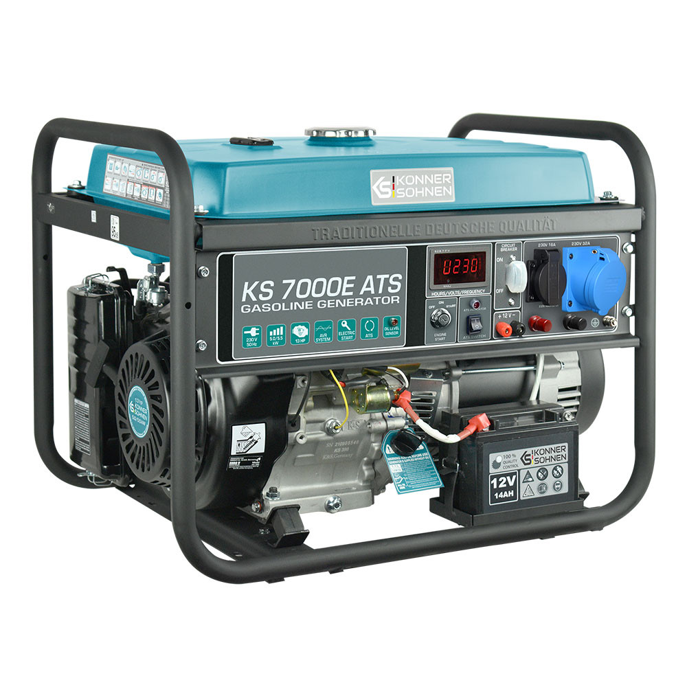 Генератор бензиновий Konner&Sohnen KS 7000E ATS