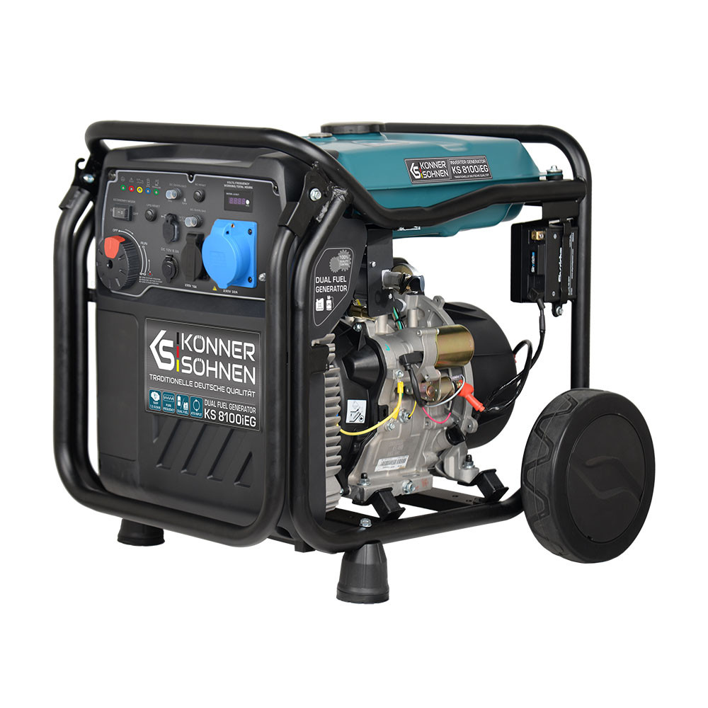 Генератор газобензиновий інверторний Konner&Sohnen KS 8100iEG
