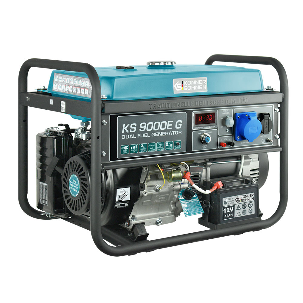 Генератор газобензиновий Konner&Sohnen KS 9000E G