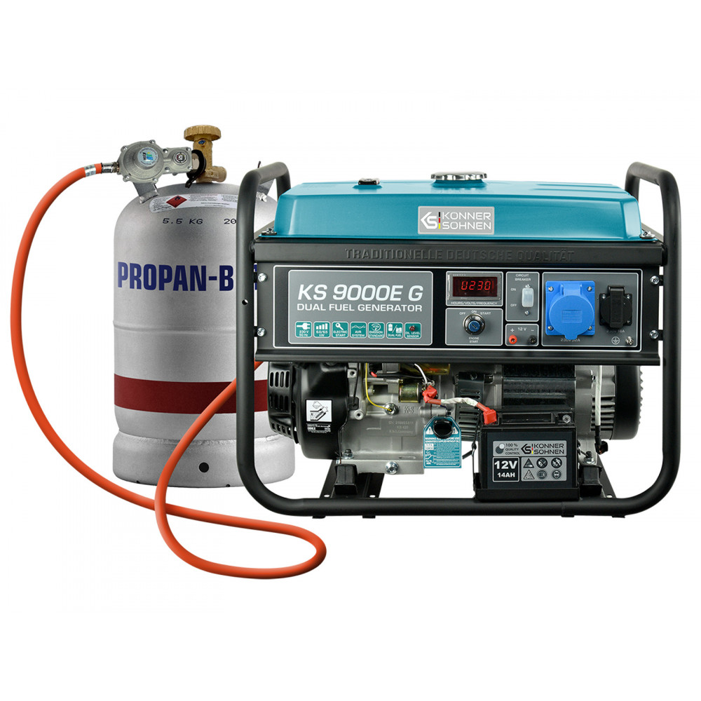 Генератор газобензиновий Konner&Sohnen KS 9000E G