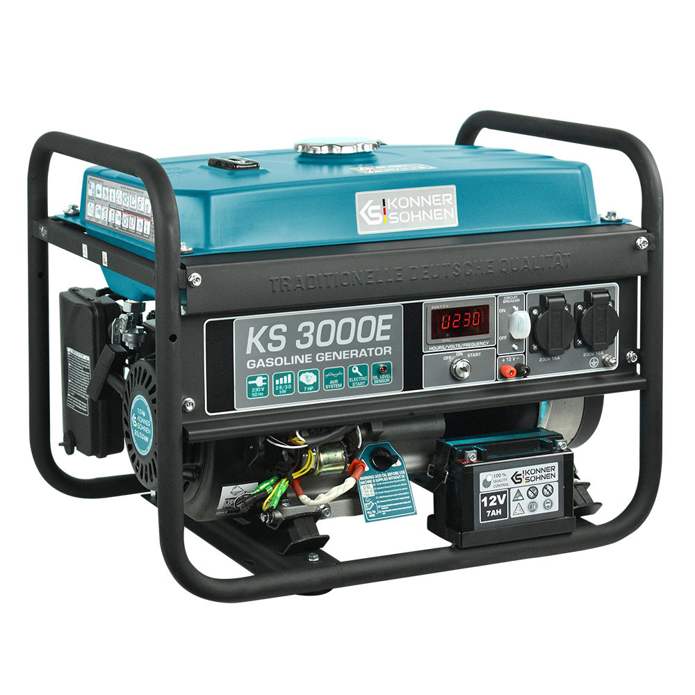 Генератор бензиновий Konner&Sohnen KS 3000E