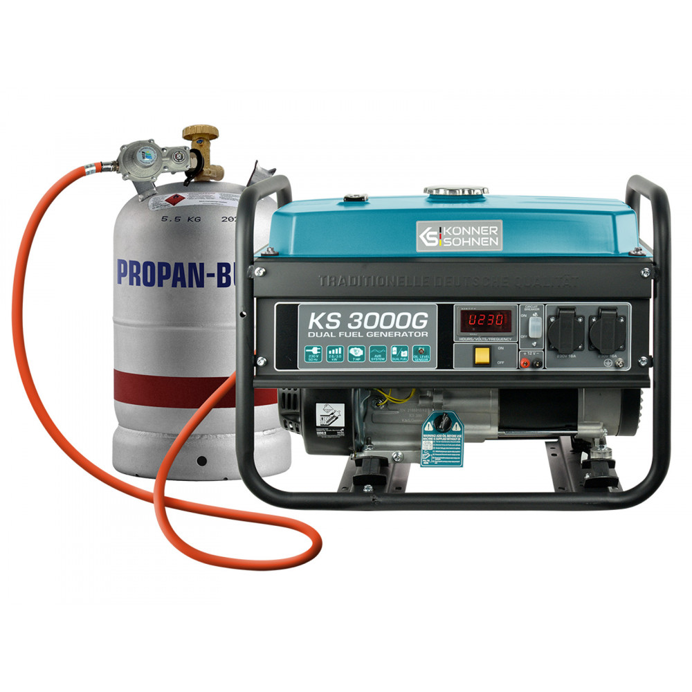 Генератор газобензиновий Konner&Sohnen KS 3000G