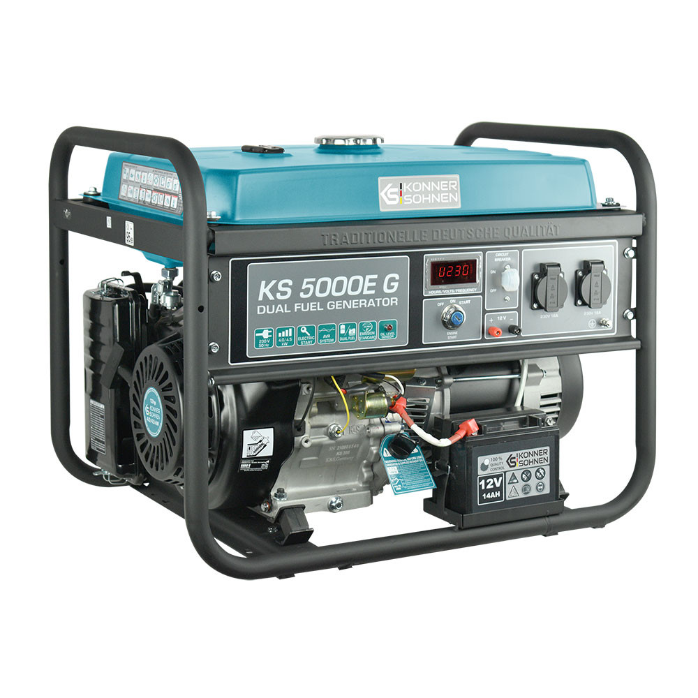 Генератор газобензиновий Konner&Sohnen KS 5000E G