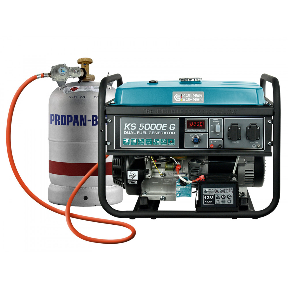 Генератор газобензиновий Konner&Sohnen KS 5000E G
