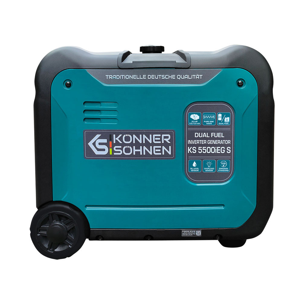 Генератор газобензиновий інверторний Konner&Sohnen KS 5500iEG S