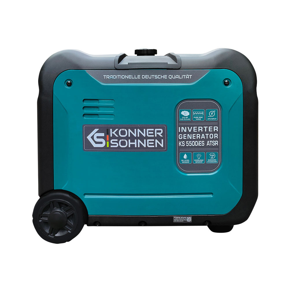 Генератор бензиновий інверторний Konner&Sohnen KS 5500iES ATSR