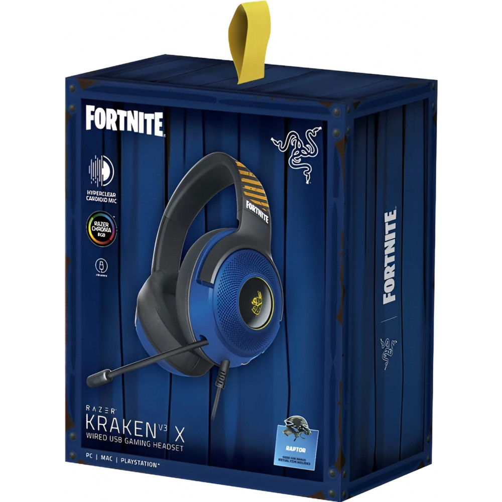 Гарнітура Razer Kraken V3 X Fortnite (RZ04-03750500-R3M1)