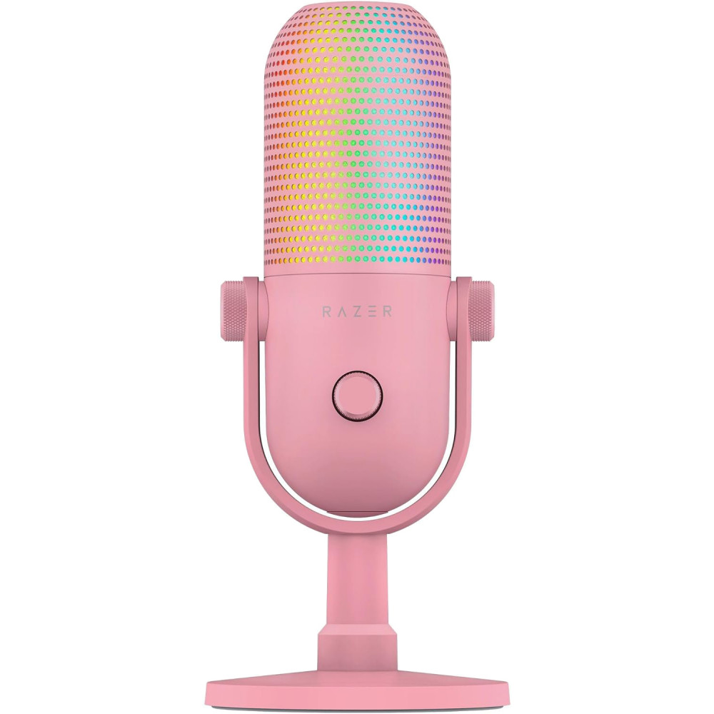 Мікрофон Razer Seiren V3 Chroma Quartz (RZ19-05060300-R3M1)