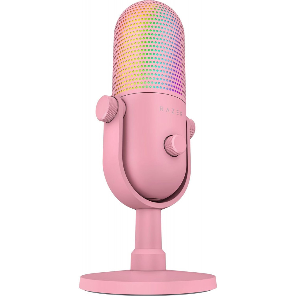 Мікрофон Razer Seiren V3 Chroma Quartz (RZ19-05060300-R3M1)