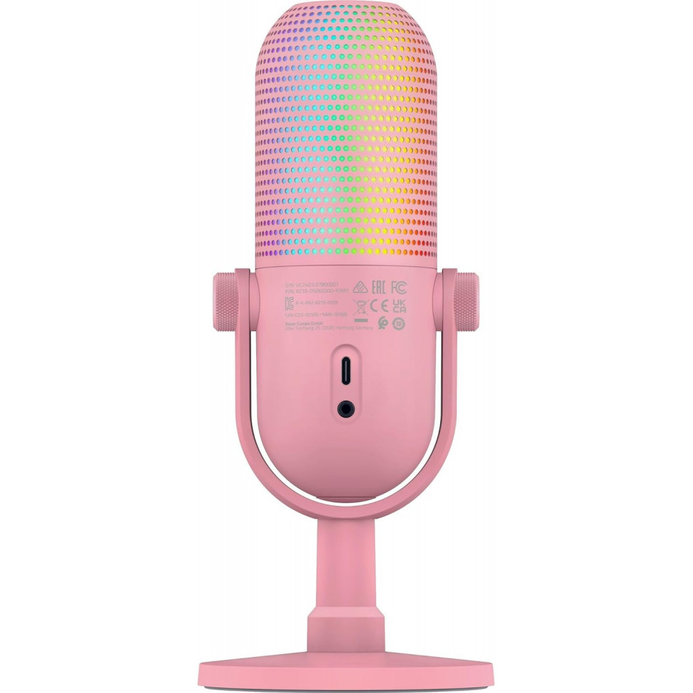 Мікрофон Razer Seiren V3 Chroma Quartz (RZ19-05060300-R3M1)