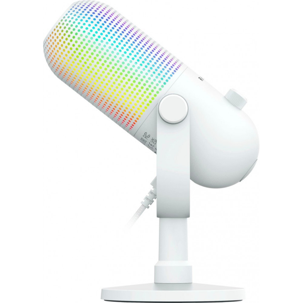 Мікрофон Razer Seiren V3 Chroma White (RZ19-05060200-R3M1)