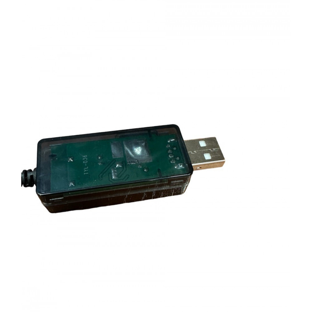Адаптер XoKo USB -  DC (M/M), 5/12В, 0.8 м, Black (DC-5-12-1,5A)