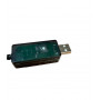 Адаптер XoKo USB -  DC (M/M), 5/12В, 0.8 м, Black (DC-5-12-1,5A)