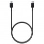 Кабель Samsung USB Type-C - USB Type-C (M/M), 1 м, Black (EP-DA705BBRGRU)_OEM