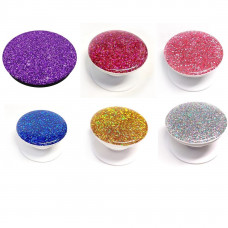 Тримач-попсокет Fashion Gliter Mixed Color (набір із 6 шт) (2000997380954)