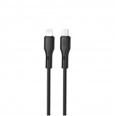 Кабель XO NBQ231A-Ci USB Type-C - Lightning (M/M), 1 м, Black (NB-Q231A-CI.black)